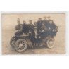 ISSY LES MOULINEAUX : carte photo d'une automobile en Juin 1911 (aviation - meeting ?)- très bon état