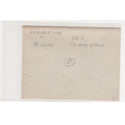PIERREFITTE : lot d'une photo et d'une carte photo des mines - très bon état