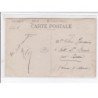 A localiser (cachet de départ ...en Brie) : carte photo d'un salon de coiffure (coiffeur) - très bon état