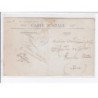 A LOCALISER : carte photo d'un salon de coiffure (coiffeur)(estaminet) - très bon état