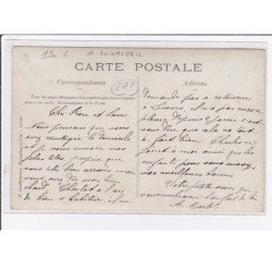 A LOCALISER : carte photo d'un salon de coiffure (coiffeur) - très bon état