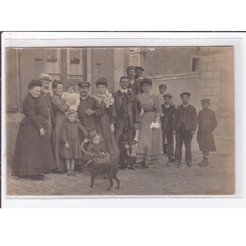 VITRY SUR SEINE : carte photo d'un café - très bon état