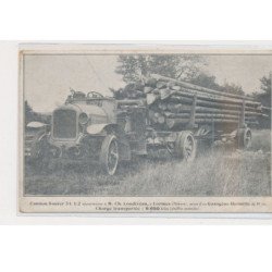 LORMES - Camion Saurer - Gazogène Hermitte (transport du bois) - très bon état
