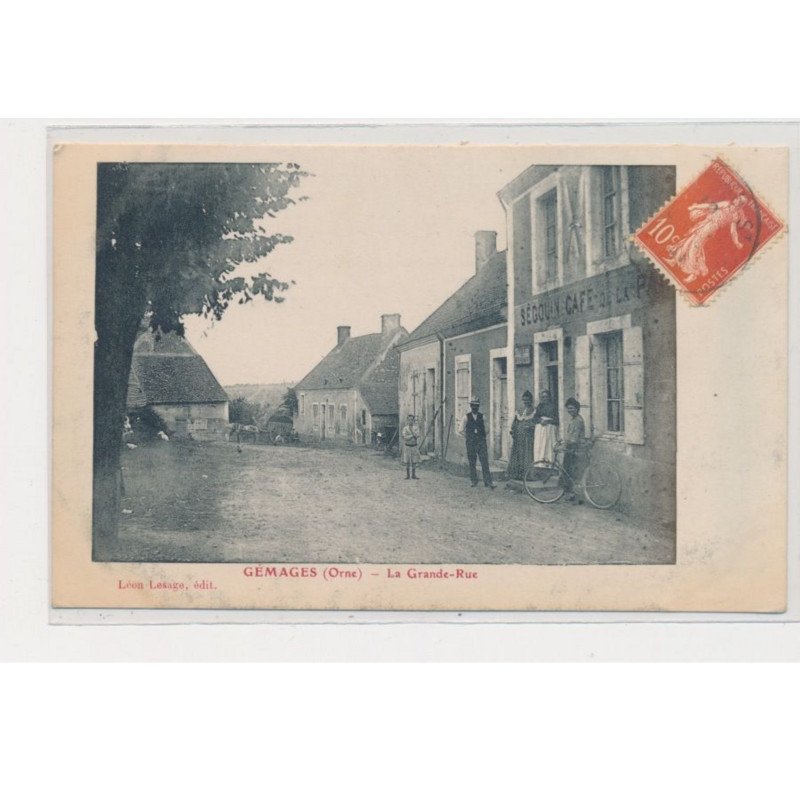 GEMAGES - La garnde rue - très bon état