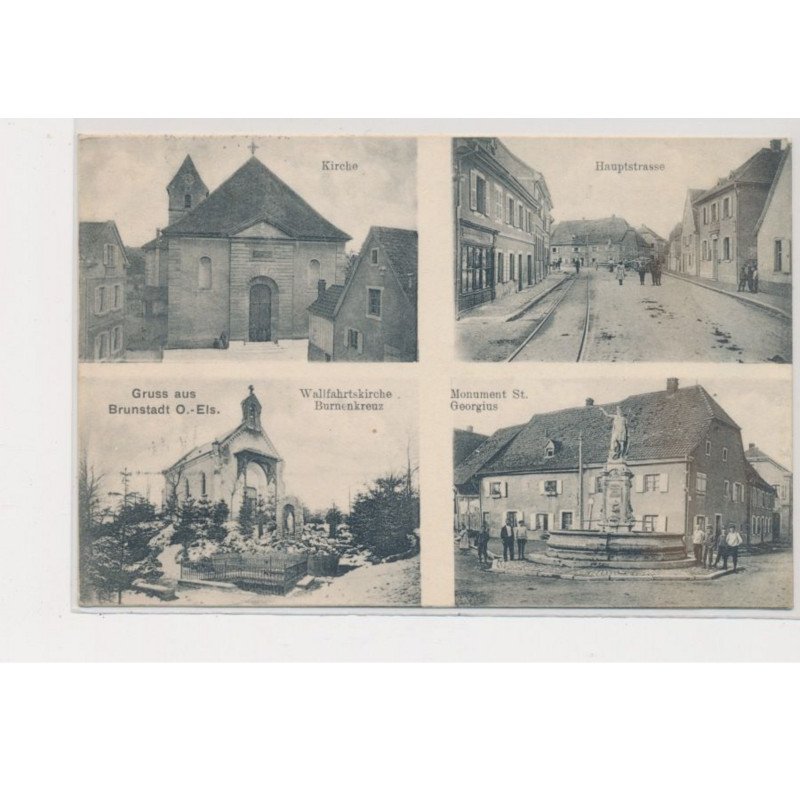 GRUSS AUS BRUNSTADT O. -ELS - très bon état GRUSS AUS BRUNSTADT O. -ELS - très bon état