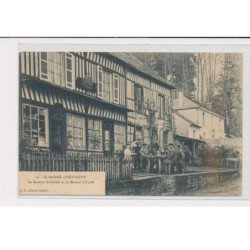 ST ANDRE D'HEBERTOT - La buraliste et la maison d'école - très bon état
