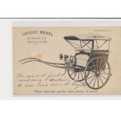 TROUVILLE SUR MER - Carrosserie Bedel - Petite charrette garden pour poney - très bon état