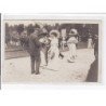 DIJON ? : lot de 2 cartes photo de la Fete de la petite Fleur (bienfaisance - Croix Rouge) - très bon état