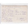 BU : carte photo de la cordonnerie LUCAS (anciennement GEOSSIN) - vente de cartes postales - très bon état