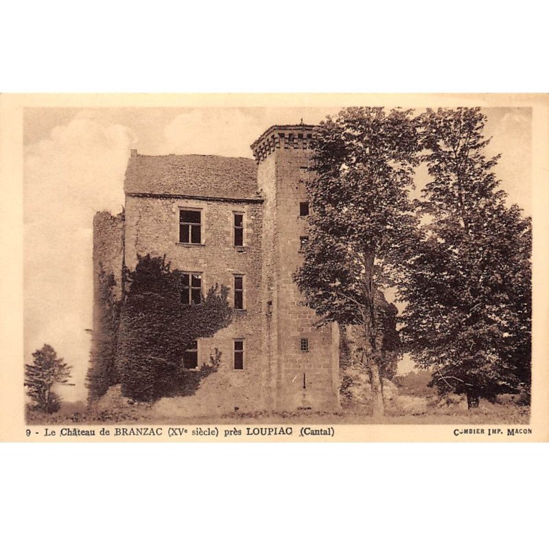 Le Château de BRANZAC près Loupiac - très bon état