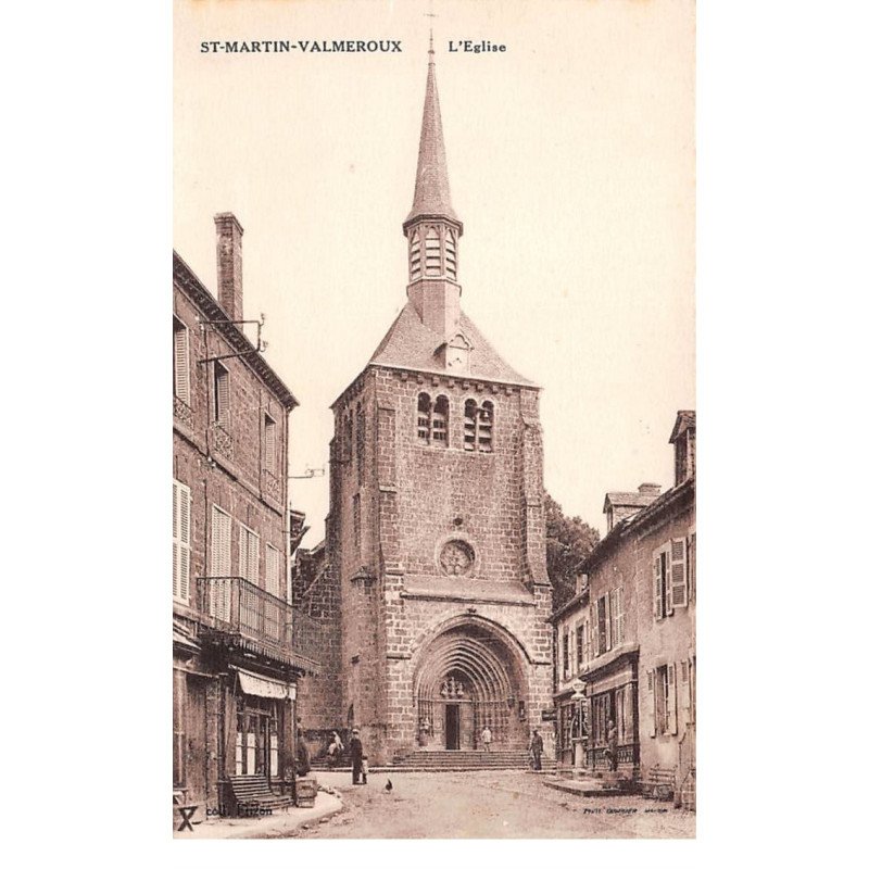 SAINT MARTIN VALMEROUX - L'Eglise - très bon état