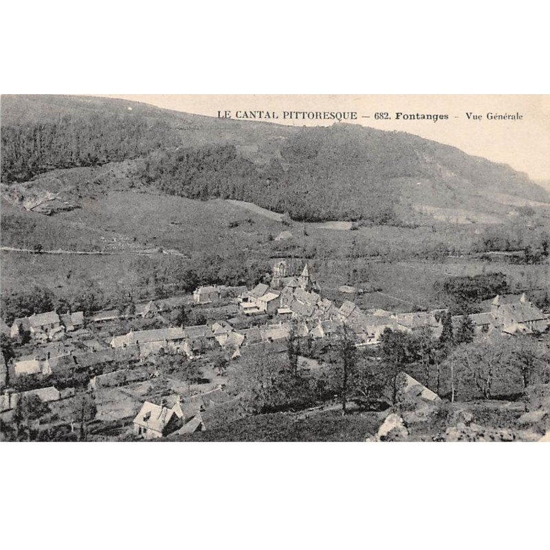 FONTANGES - Vue générale - très bon état