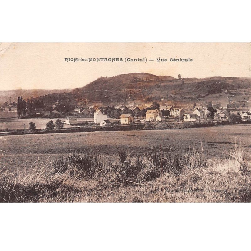 RIOM ES MONTAGNE - Vue générale - très bon état