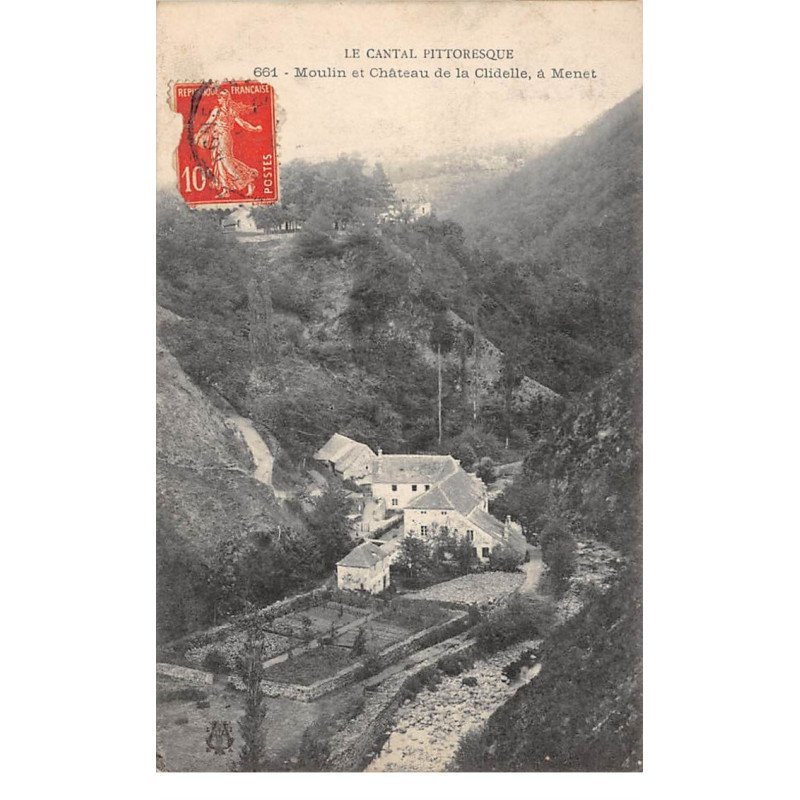 Moulin et Château de la Citadelle à MENET - très bon état