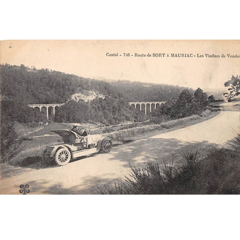 Route de BORT à MAURIAC - Les Viaducs de Vendes - très bon état