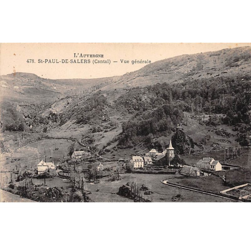SAINT PAUL DE SALERS - Vue générale - très bon état