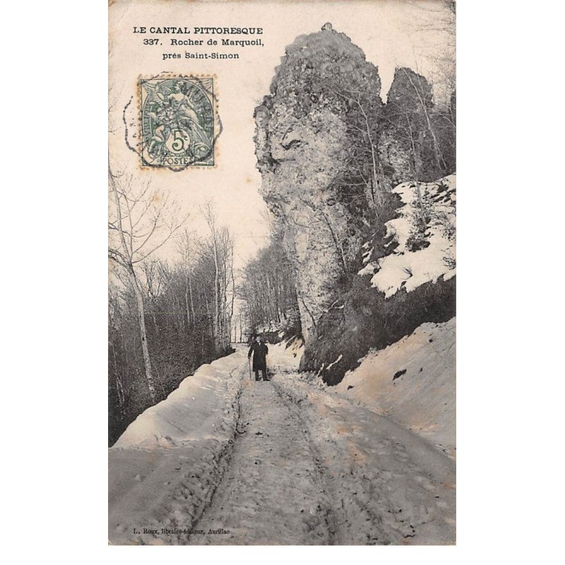 Rocher de MARQUOIL près Saint Simon - très bon état