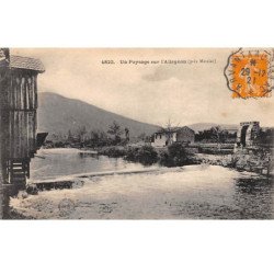 Un Paysage sur l'Allagnon (près Massiac) - très bon état