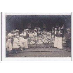 BEAUVAIS : carte photo d'un buffet - tres bon etat