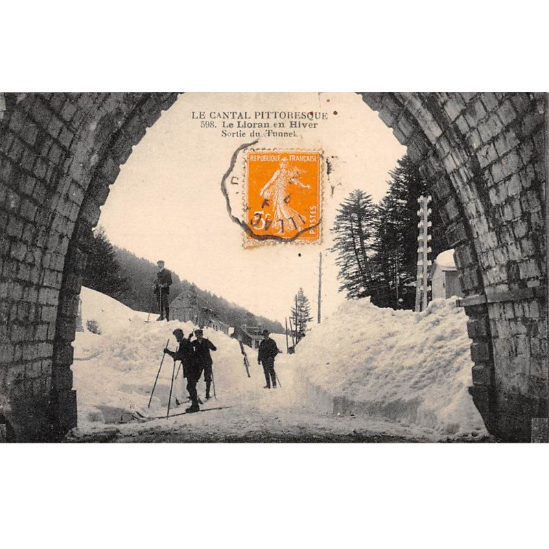 LE LIORAN en Hiver - Sortie du Tunnel - très bon état