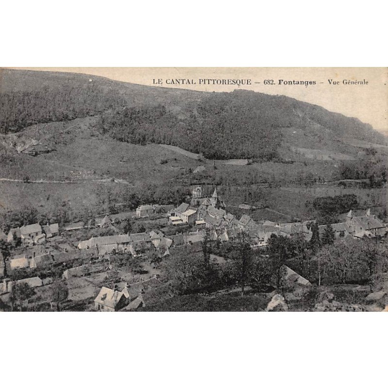 FONTANGES - Vue générale - très bon état