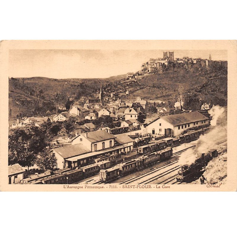 SAINT FLOUR - La Gare - très bon état