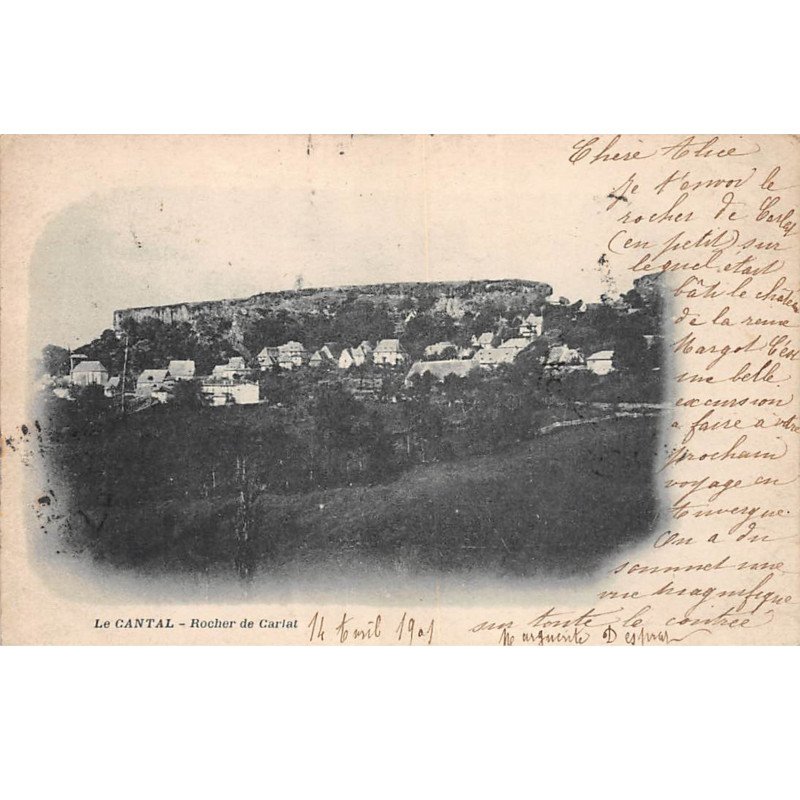 Le CANTAL - Rocher de Carlat -très bon état
