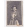 CONCARNEAU : carte photo de la reine des Filets Bleus - bon état (traces)