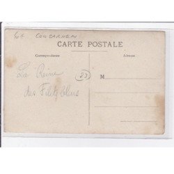 CONCARNEAU : carte photo de la reine des Filets Bleus - bon état (traces)