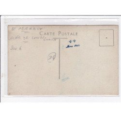 LE PERREUX : carte photo d'un attelage de livraison FELIX POTIN devant l'institution Jeanne d'Arc - très bon état