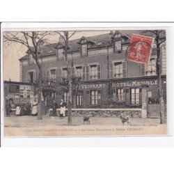 VILLENEUVE SAINT GEORGES : hotel - restaurant "aux deux marronniers" - maison Veignant - très bon état