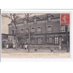 VILLENEUVE SAINT GEORGES : hotel - restaurant "aux deux marronniers" - maison Veignant - état
