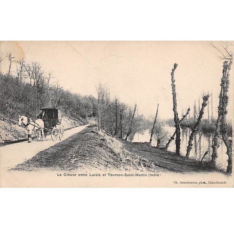 La Creuse entre Lurais et Tournon Saint Martin - très bon état