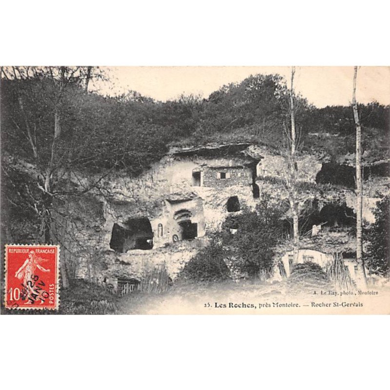 Les Roches, près Montoire - Rocher Saint Gervais - très bon état