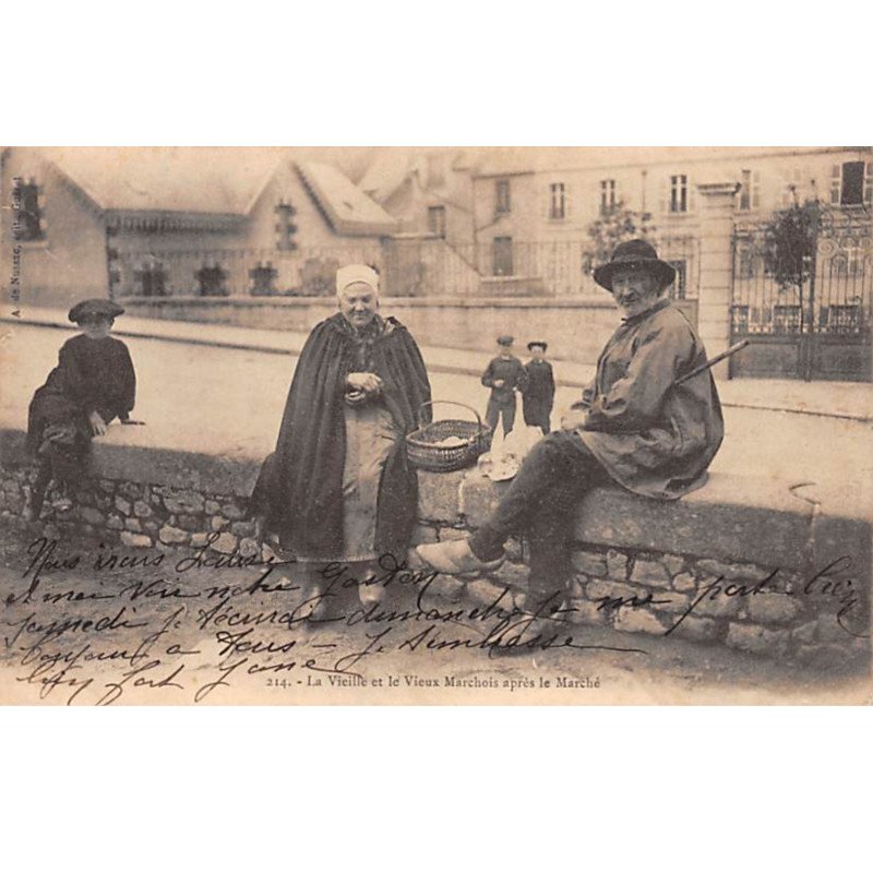 La Vieille et le Vieux Marchois après le Marché - très bon état