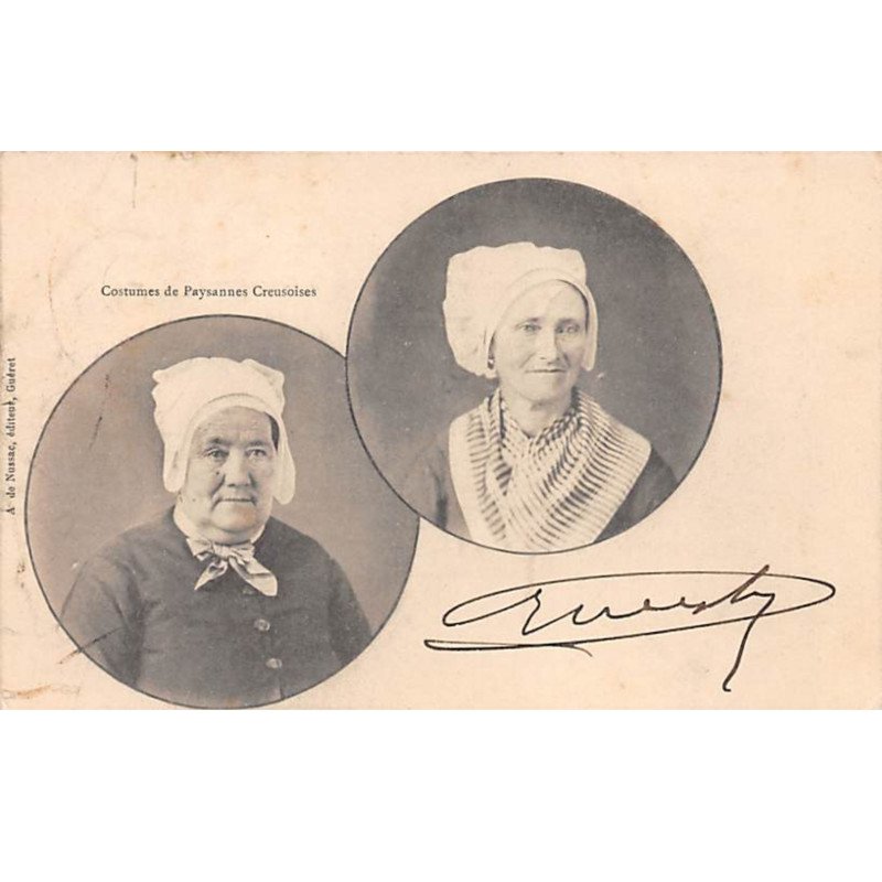 Costumes de Paysannes Creusoises - très bon état