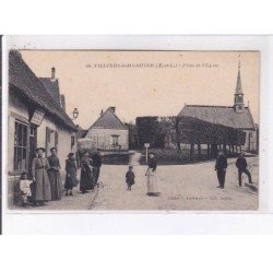 VILLIERS-le-MORHIER: place de l'église - très bon état