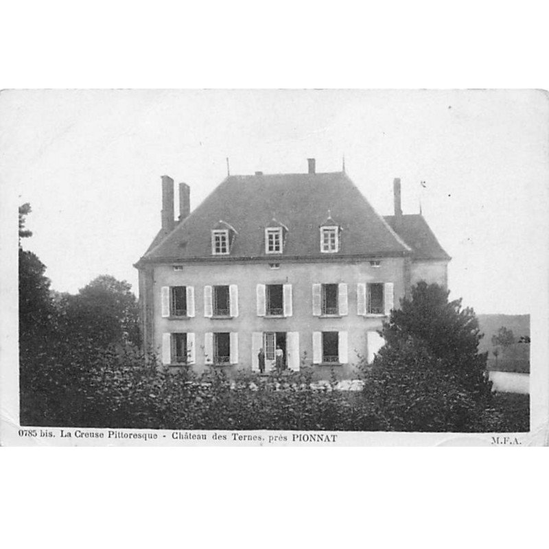 Château des Ternes près PIONNAT - très bon état