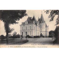 Château de RELIBERT près Evaux les Bains - Vue prise de l'Avenue - très bon état