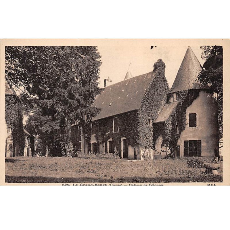 LE GRAND BOURG - Château du COLONGES - très bon état