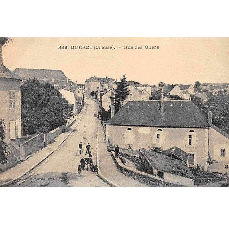 GUERET - Rue des Chers - très bon état