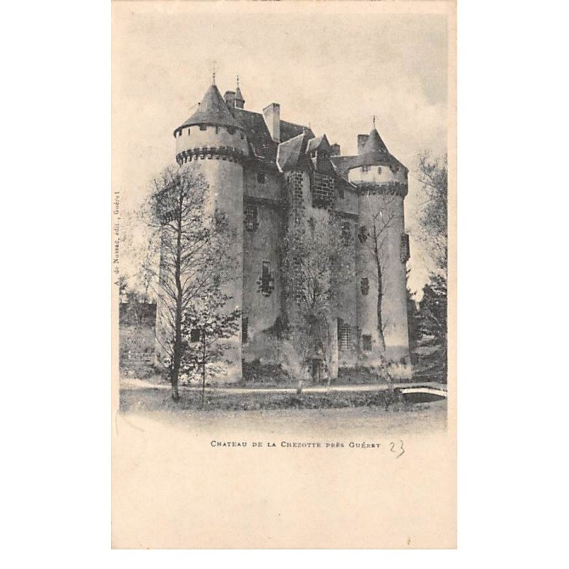 Château de la Chezotte près Guéret - très bon état