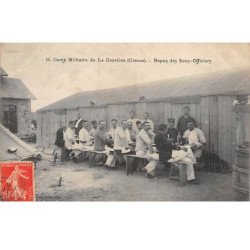 Camp Militaire de LA COURTINE - Repas des Sous Officiers - très bon état