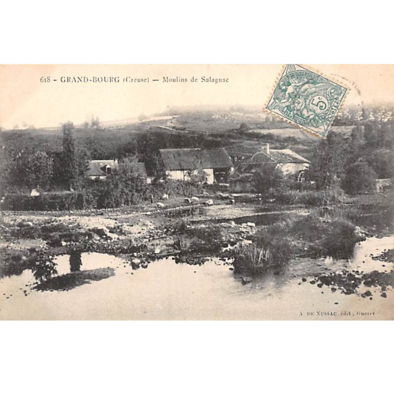 GRAND BOURG - Moulins de Salagnac - très bon état