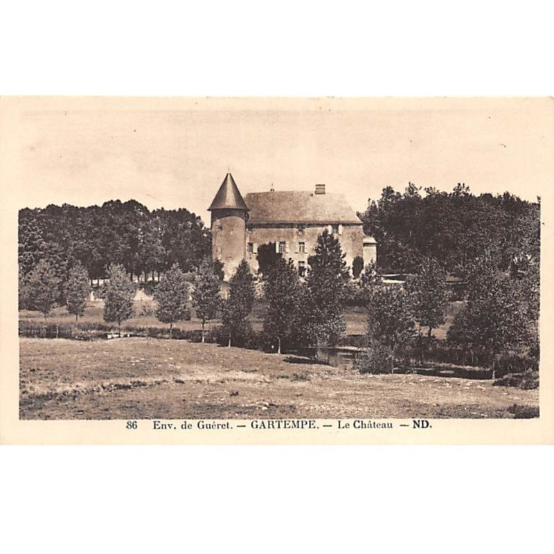GARTEMPE - Le Château - très bon état