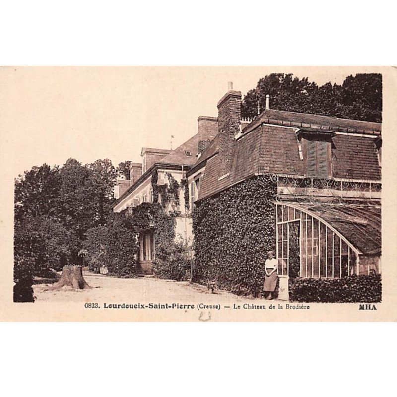LOURDOUEIX SAINT PIERRE - Le Château de la Brodière - très bon état