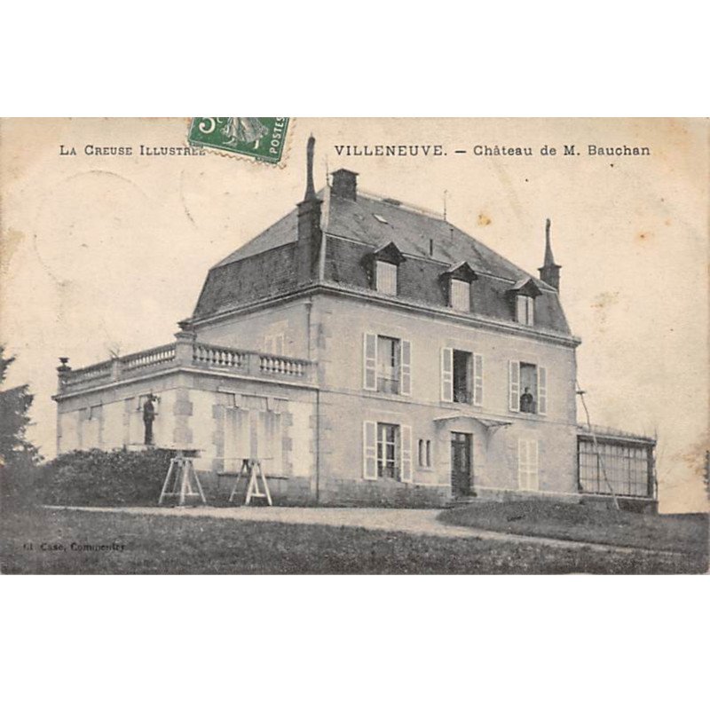 VILLENEUVE - Château de M. Bauchan - très bon état