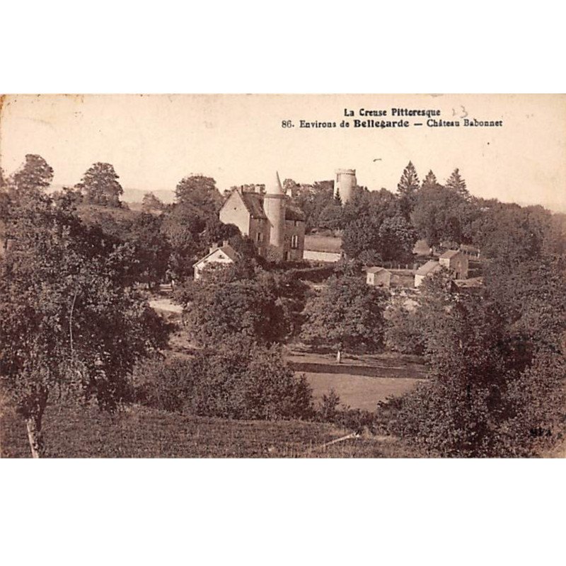Environs de Bellegarde - Château Babonnet - très bon état