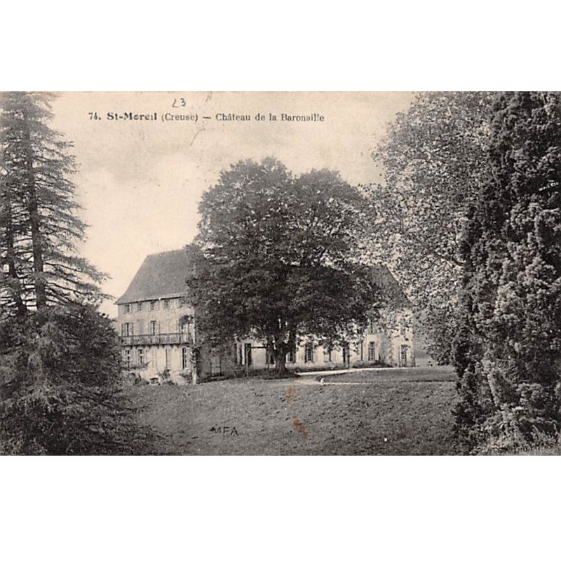 SAINT MOREIL - Château de la Baronaille - très bon état