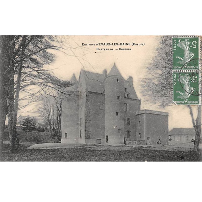 Environs d'Evaux les Bains - Château de la Couture - très bon état